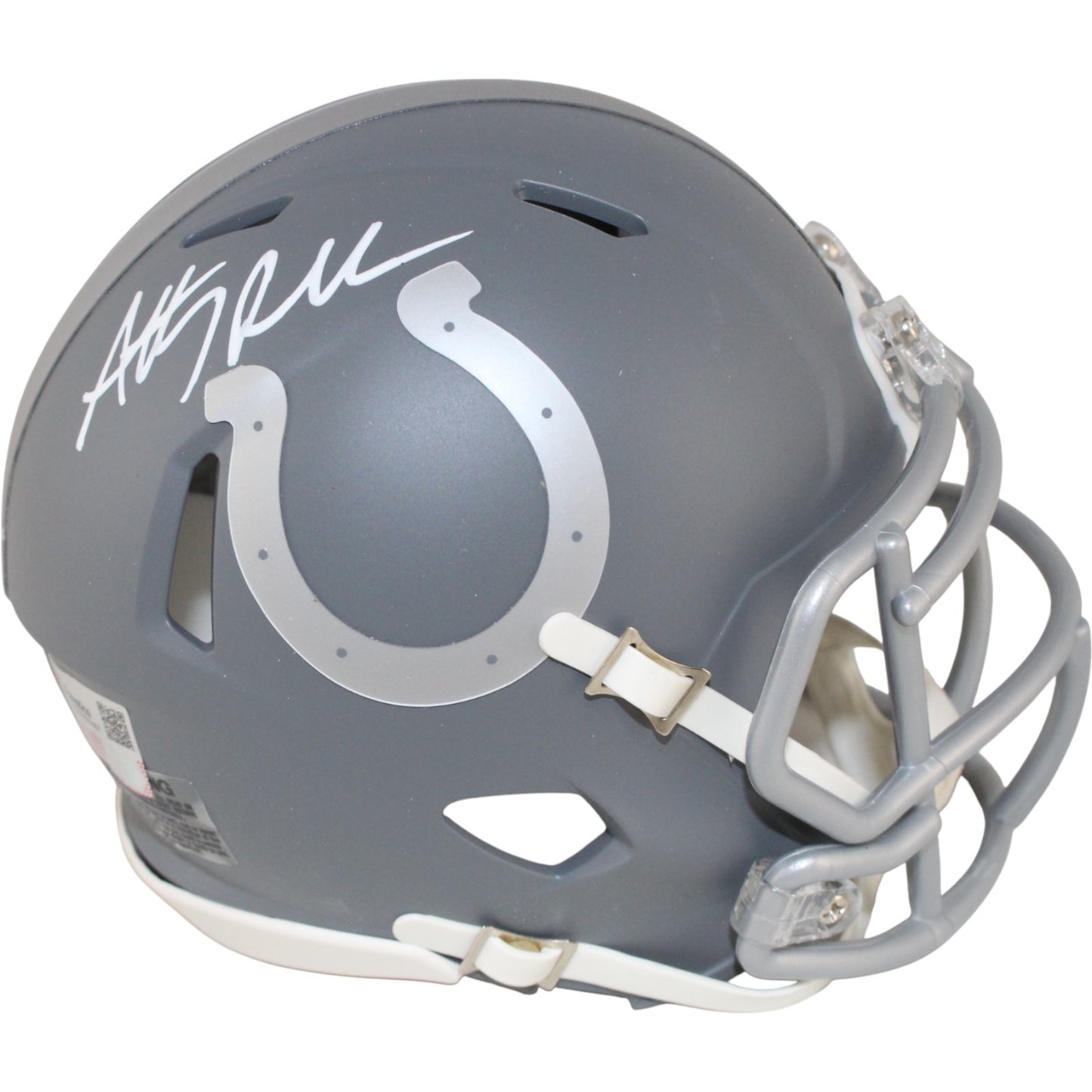 Anthony Richardson Indianapolis Colts Signed Slate Mini Helmet