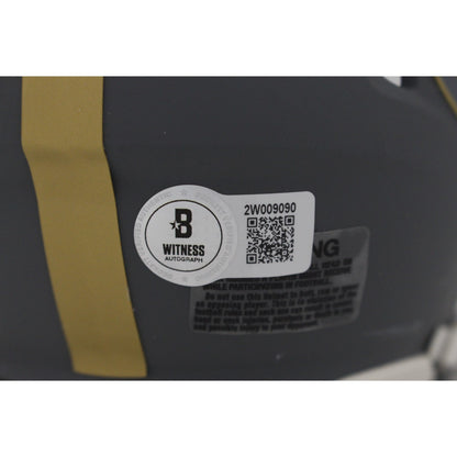 Jerome Bettis Pittsburgh Steelers Signed Slate Mini Helmet