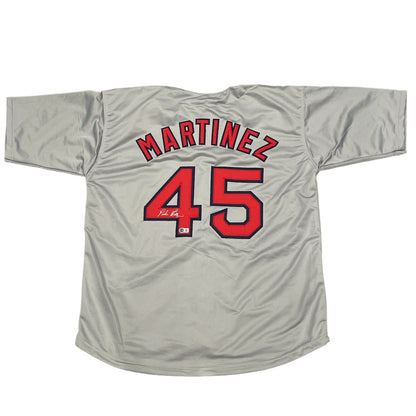 Pedro Martinez Autographed Boston Red Sox Custom Jersey (Beckett BAS)