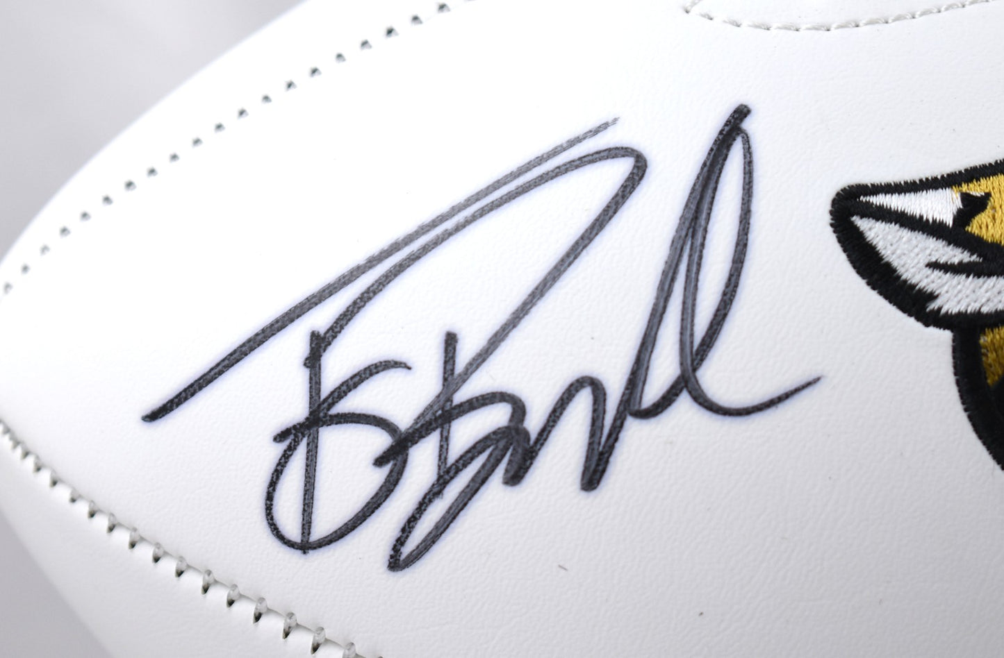 Tony Boselli Autographed Jacksonville Jaguars Logo Football - HOF Inscribed