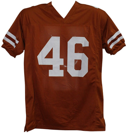 Joseph Ossai Autographed Texas Longhorns Custom Football Jersey