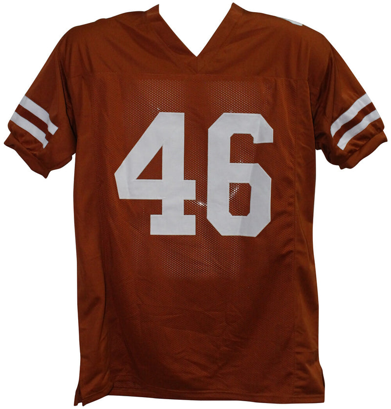 Joseph Ossai Autographed Texas Longhorns Custom Football Jersey