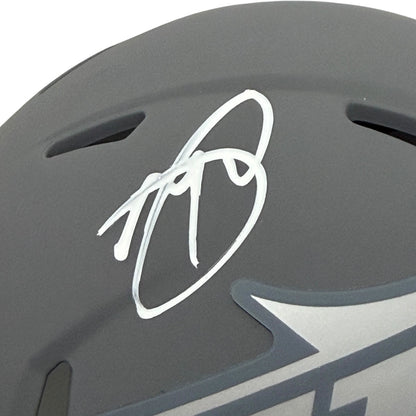 Minkah Fitzpatrick Signed New York Jets Slate Mini Helmet
