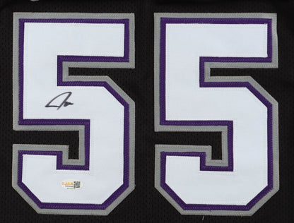 Jason Williams Signed Sacramento Kings Black Custom Jersey