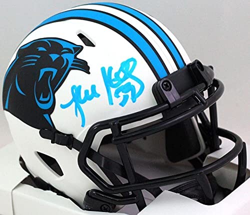 Luke Kuechly Signed Carolina Panthers Lunar Speed Mini Helmet