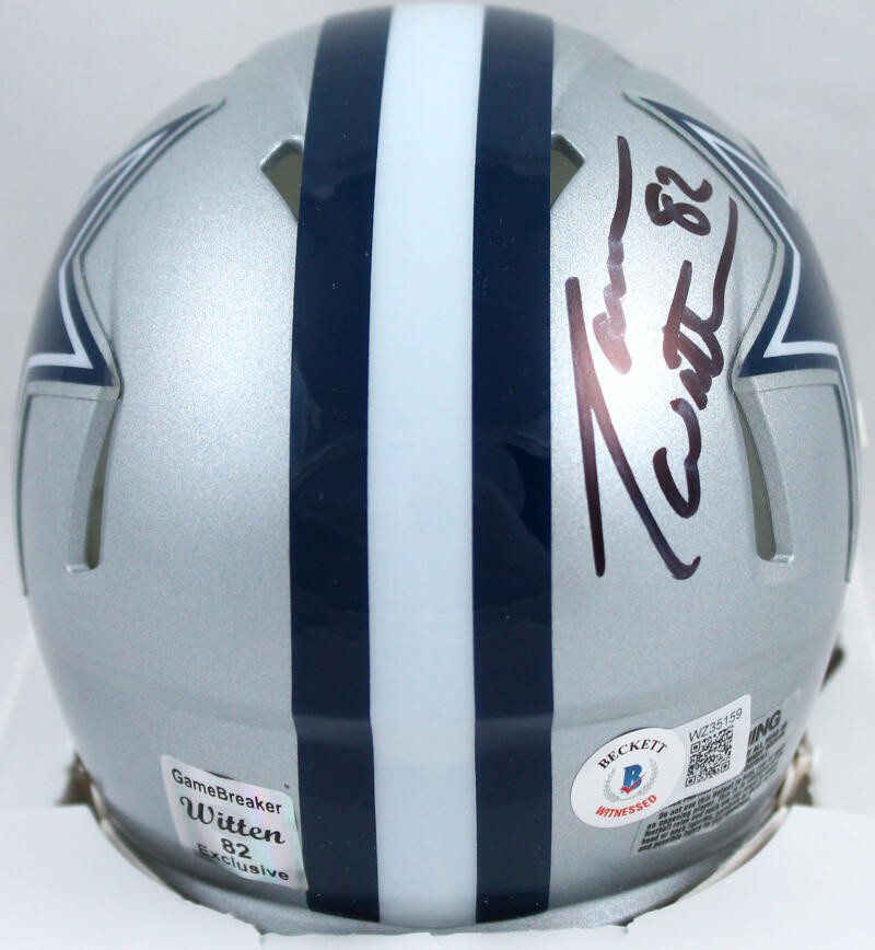 Jason Witten Signed Dallas Cowboys Speed Mini Helmet (Black)