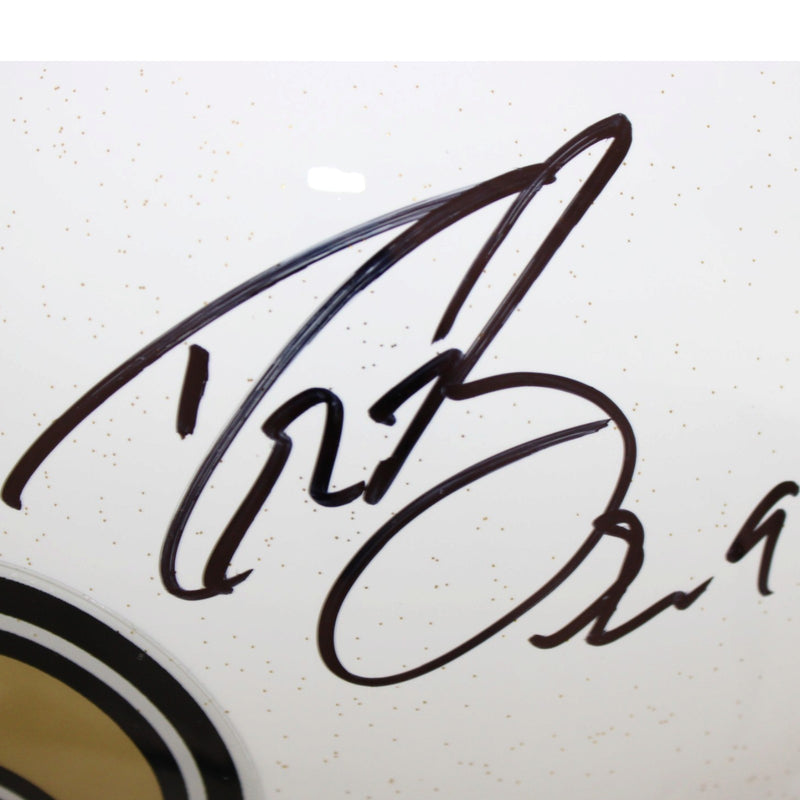 Drew Brees Autographed New Orleans Saints 2025 Alternate Full Size Helmet