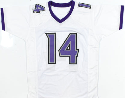 Kyle Hamilton Autographed Baltimore Ravens White Custom Jersey