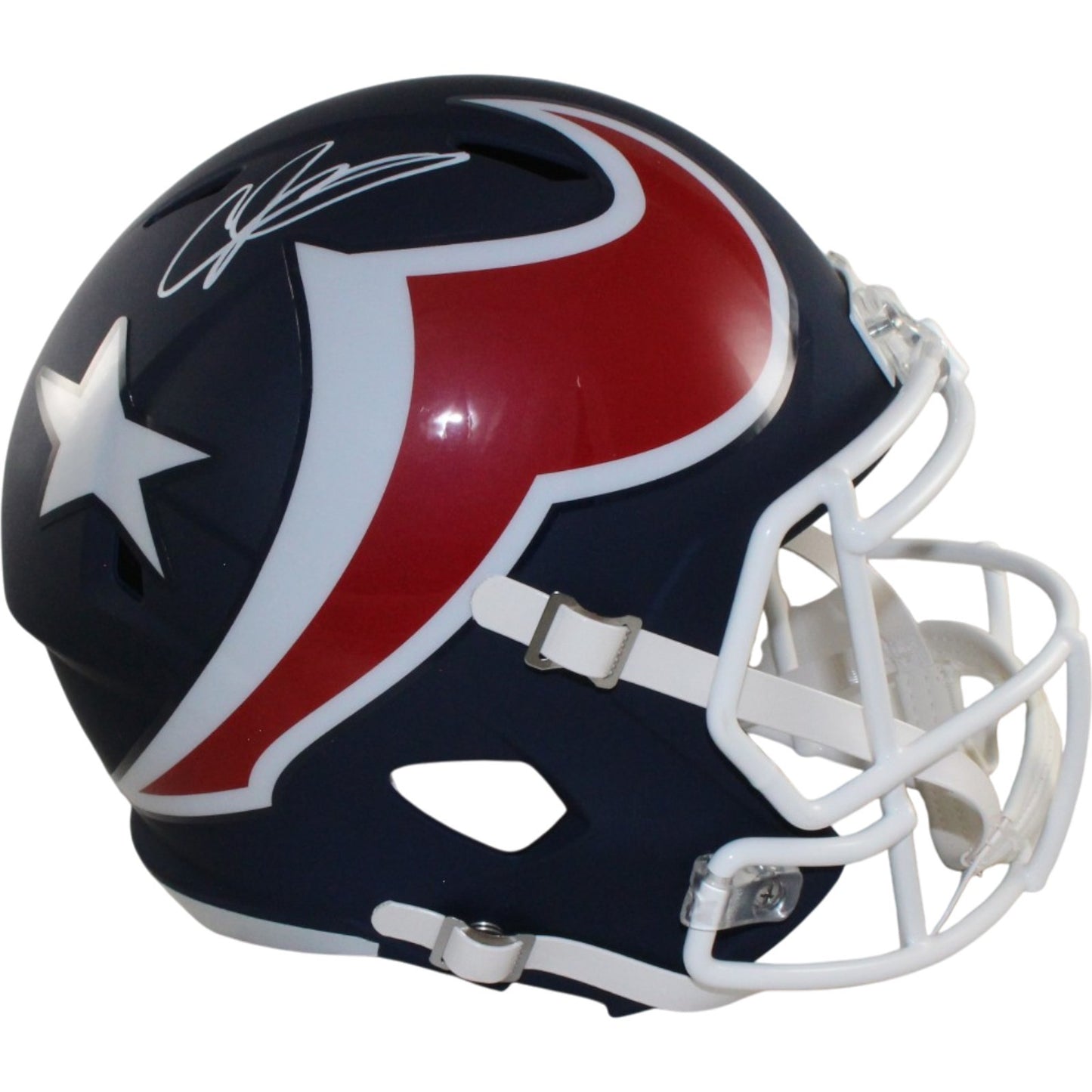 Andre Johnson Houston Texans Autographed Full Size AMP Replica Helmet