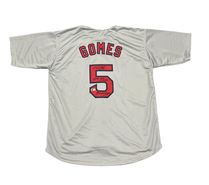 Jonny Gomes Signed Boston Red Sox Custom Jersey (Beckett BAS COA)
