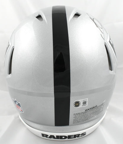 Bo Jackson Signed Las Vegas Raiders Full Size Speed Authentic Helmet