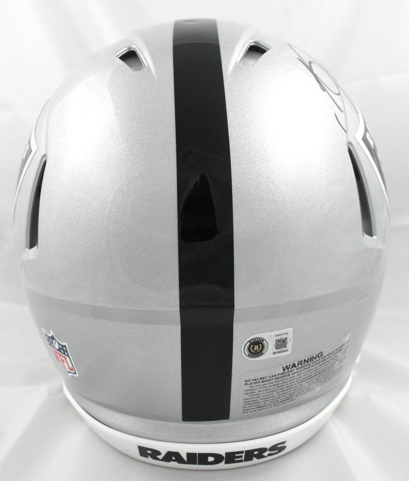 Bo Jackson Signed Las Vegas Raiders Full Size Speed Authentic Helmet