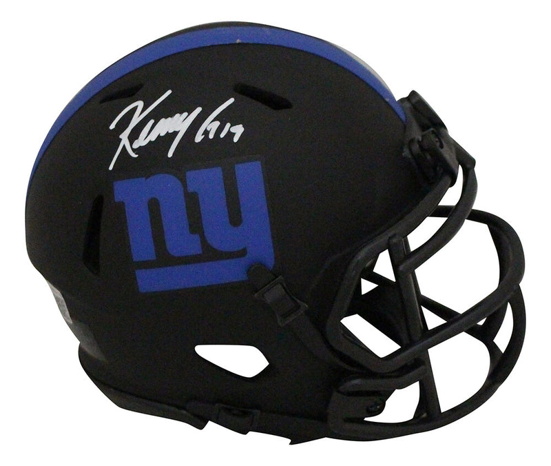 Kenny Golladay Autographed New York Giants Eclipse Mini Helmet Beckett BAS
