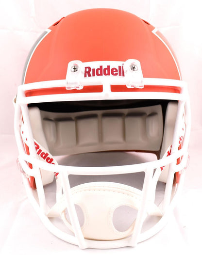 Ed Reed Signed Miami Hurricanes Full Size Amp Speed Helmet