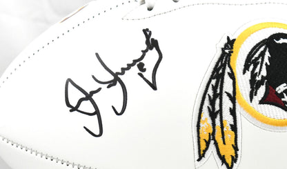 Joe Jacoby Autographed Washington Redskins Logo Football