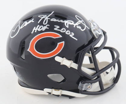 Dan Hampton Chicago Bears Autographed Speed Mini Helmet (HOF 2002)