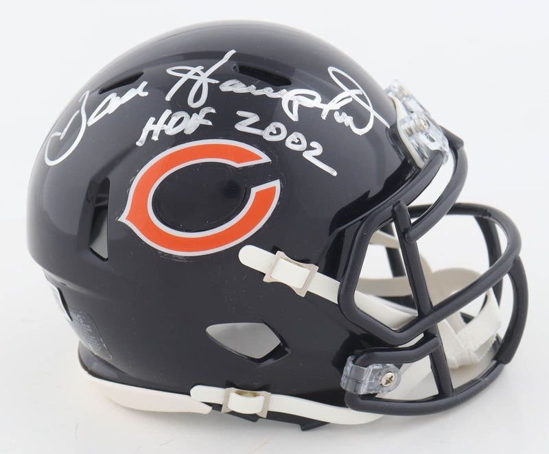 Dan Hampton Chicago Bears Autographed Speed Mini Helmet (HOF 2002)