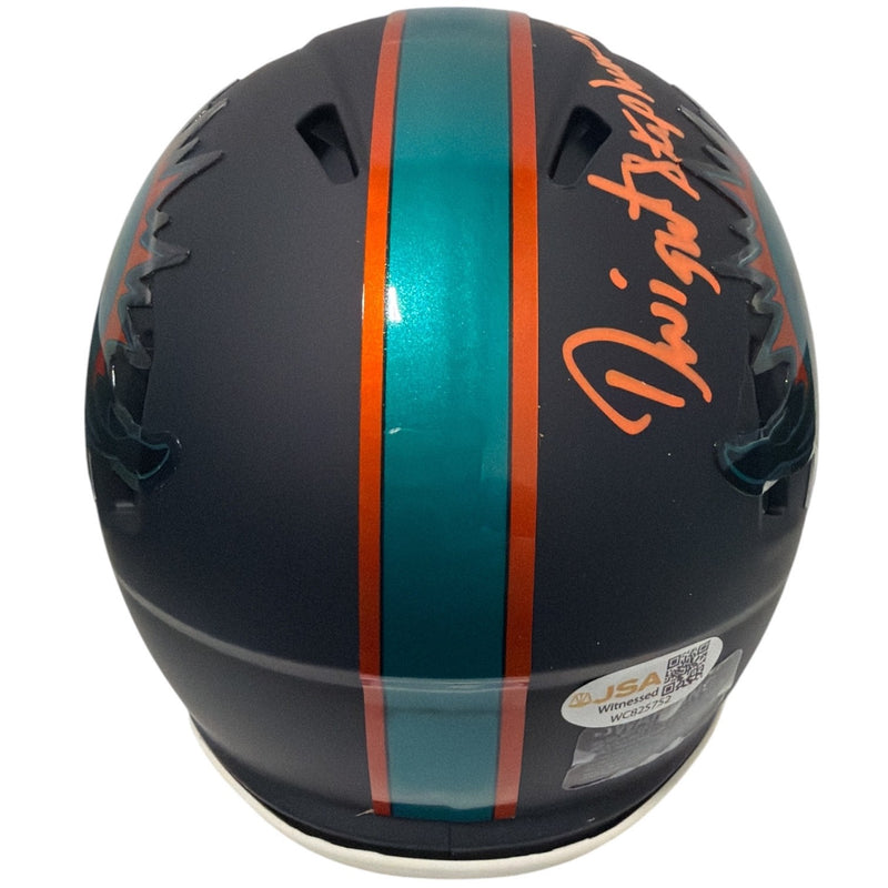 Dwight Stephenson Signed Miami Dolphins Rivalries Mini Helmet