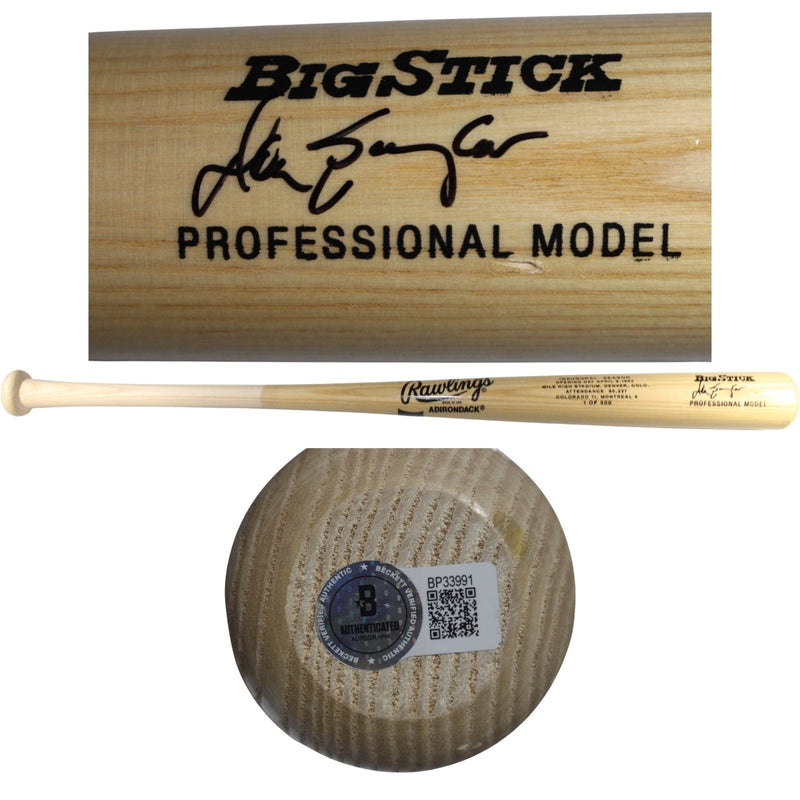 Don Baylor Signed Colorado Rockies 1993 Inaugural Season Bat