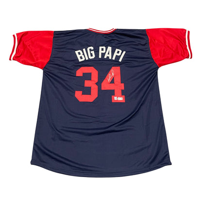 David Ortiz Autographed Boston Red Sox Players Weekend Custom Jersey