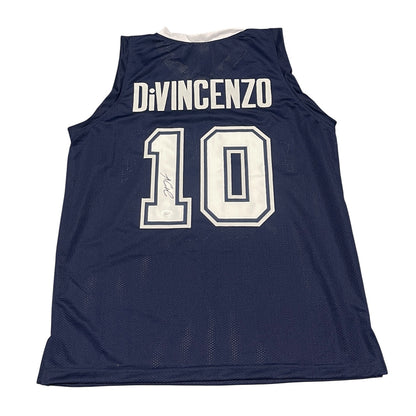 Donte DiVincenzo Signed Villanova Wildcats Custom Basketball Jersey JSA