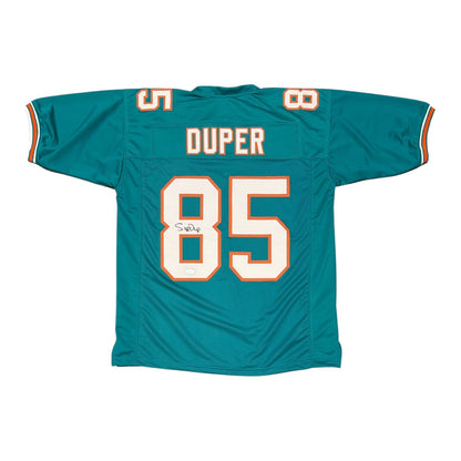 Mark Duper Autographed Miami Dolphins Custom Jersey