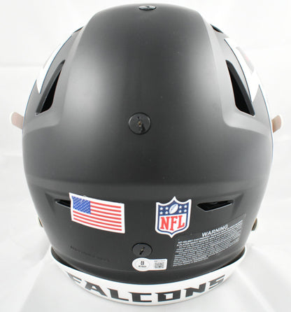 Tony Gonzalez Signed Atlanta Falcons Riddell Full Size Speedflex Helmet