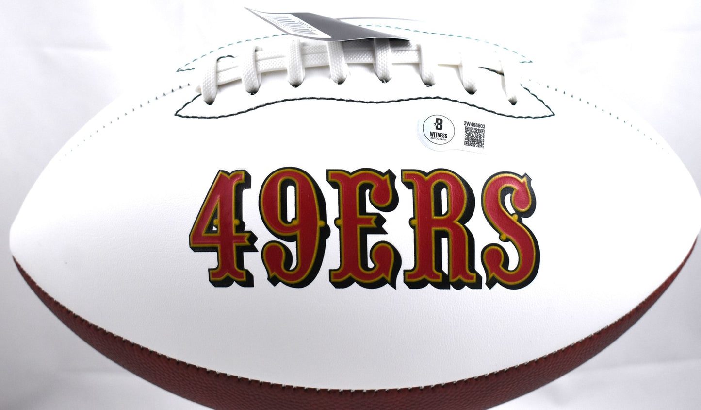 Kyle Juszczyk Autographed San Francisco 49ers Black Logo Football