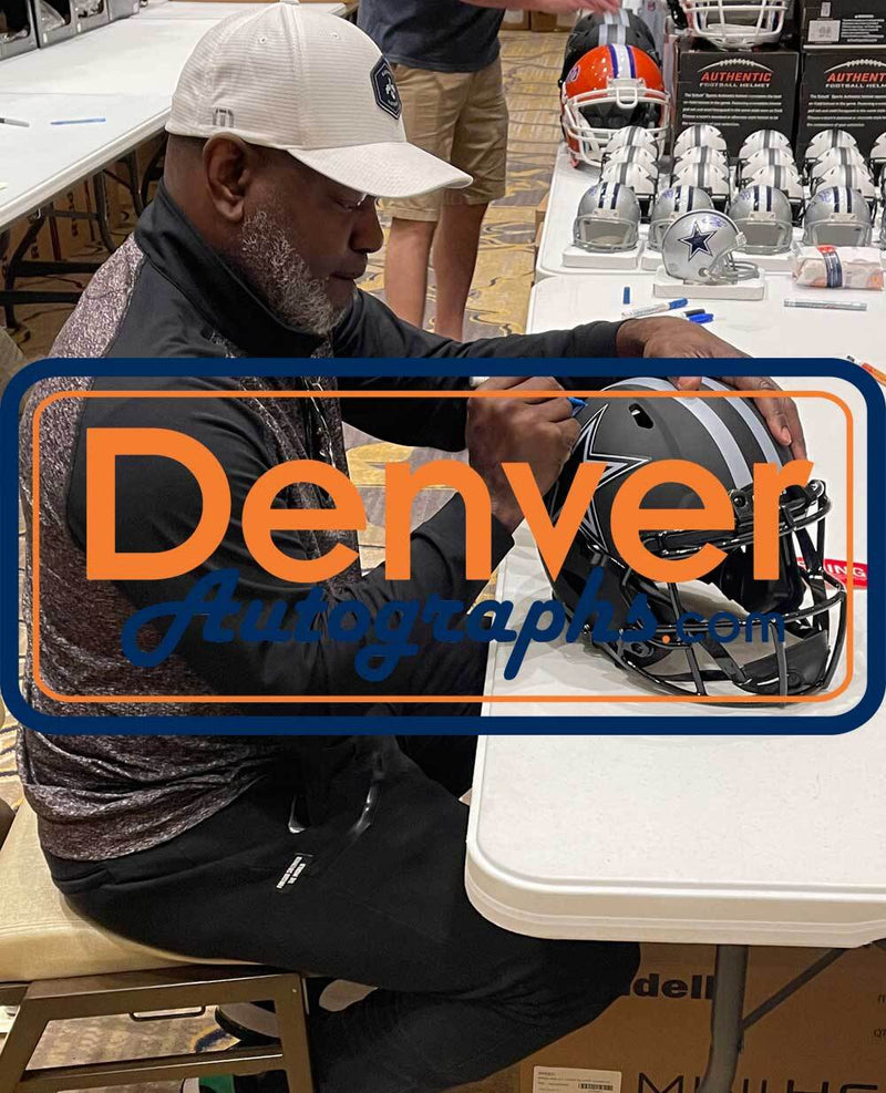 Emmitt Smith Signed Dallas Cowboys Authentic Eclipse Speed Full Size Helmet