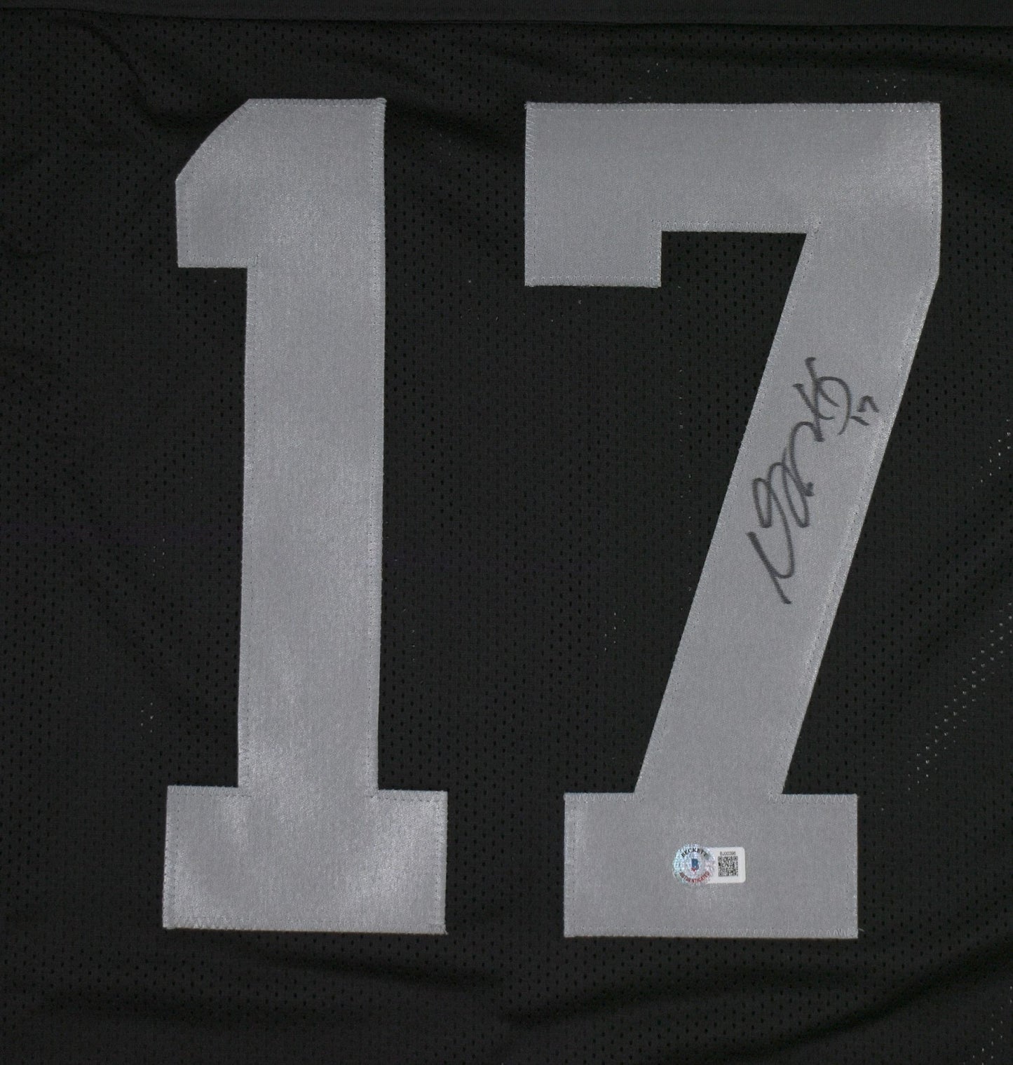 Davante Adams Autographed Black Custom Pro Style Jersey