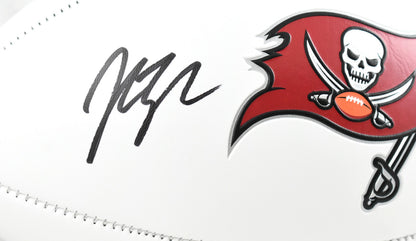 John Lynch Autographed Tampa Bay Buccaneers Logo Football