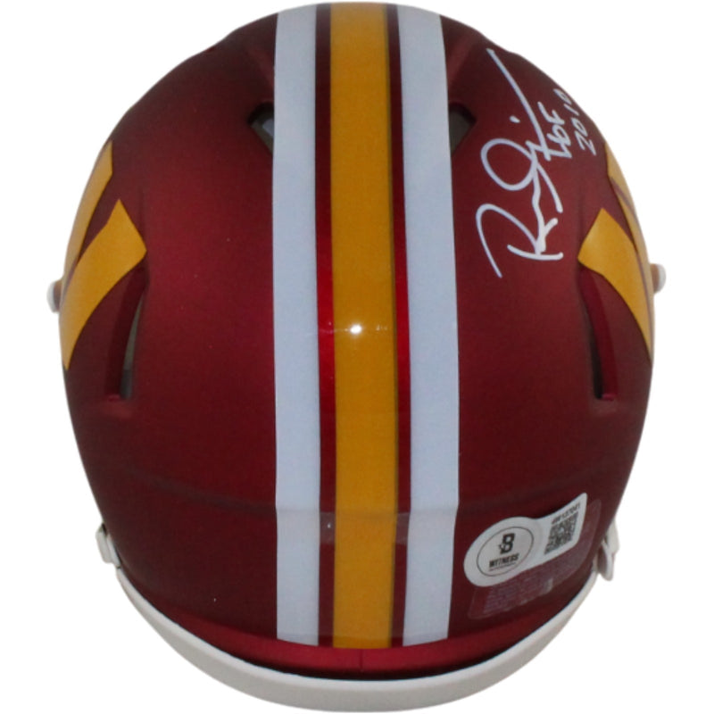 Russ Grimm Signed Washington Commanders 2025 Alternate Mini Helmet (HOF)