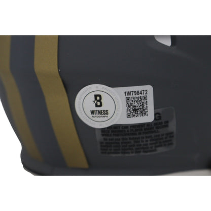Patrick Willis Autographed San Francisco 49ers Slate Mini Helmet (HOF 24)