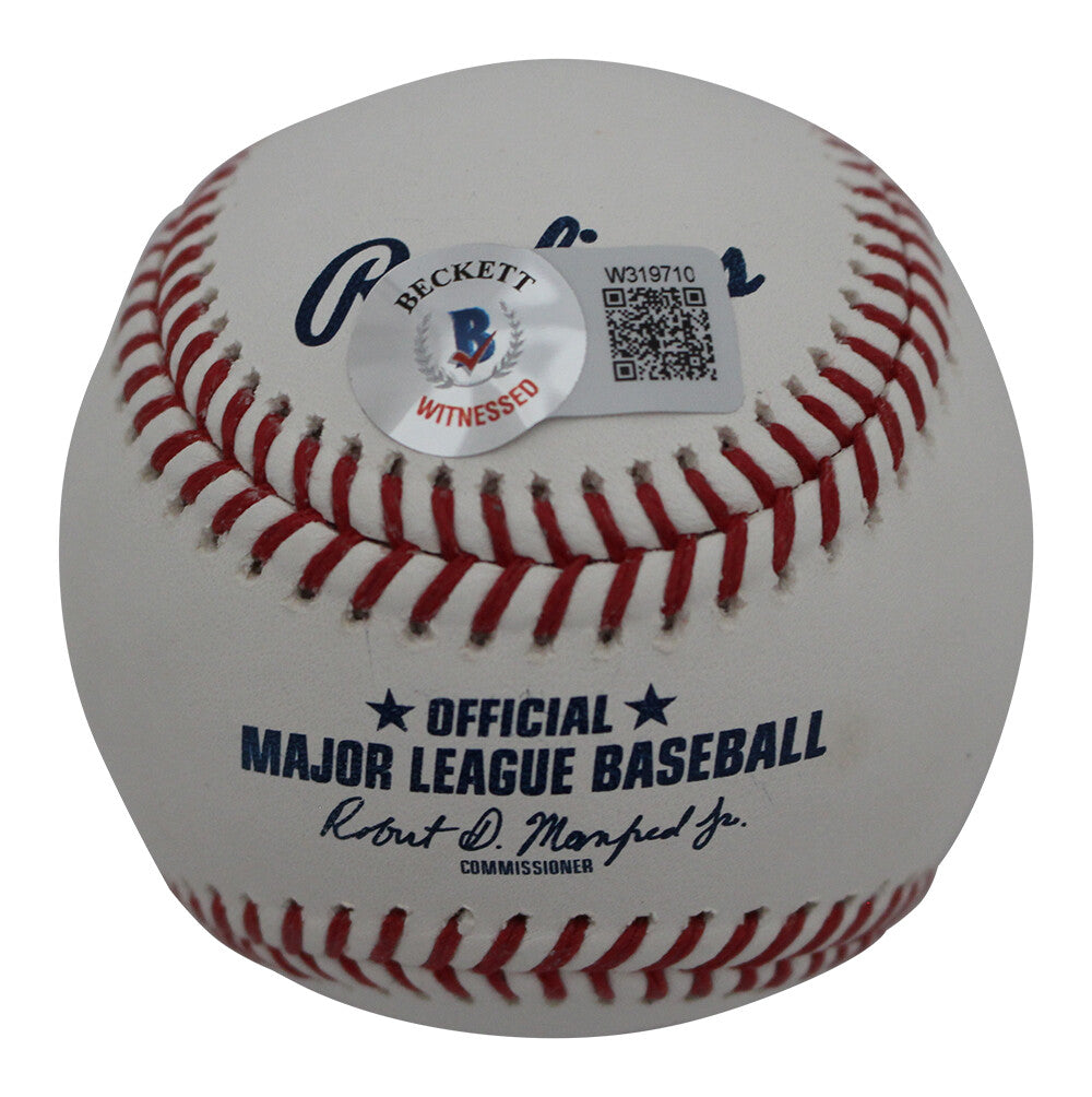 David Cone & Joe Girardi Signed New York Yankees Baseball "PG" BAS