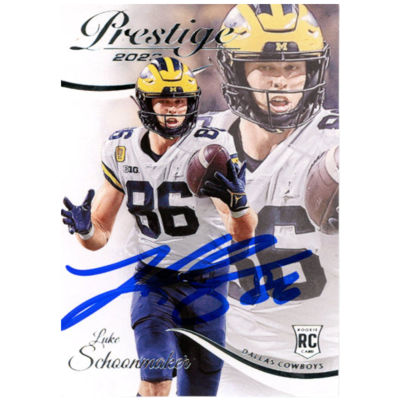 Luke Schoonmaker Signed 2023 Prestige SP Trading Card (BAS)