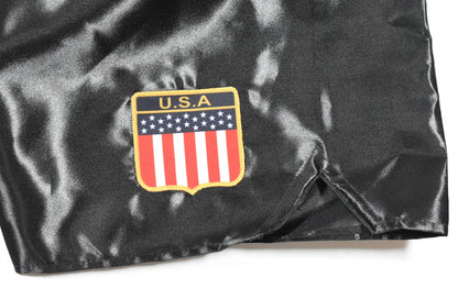 Mike Tyson Autographed Black Boxing Trunks