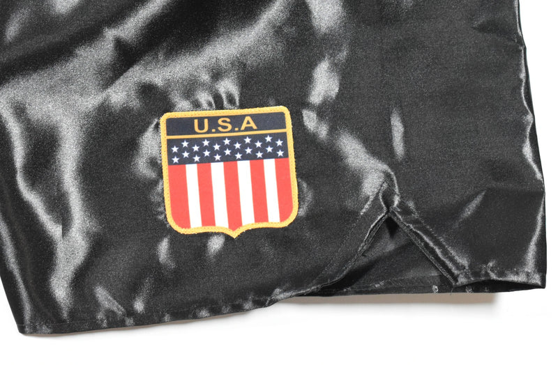 Mike Tyson Autographed Black Boxing Trunks