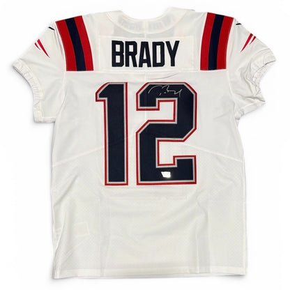 Tom Brady Signed New England Patriots Nike Elite Jersey