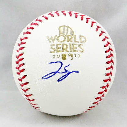 George Springer Signed 2017 World Series Official MLB Baseball