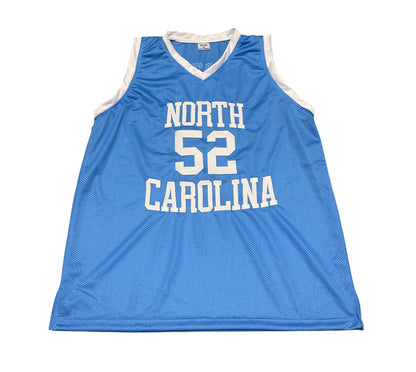 James Worthy Autographed North Carolina Custom Basketball Jersey