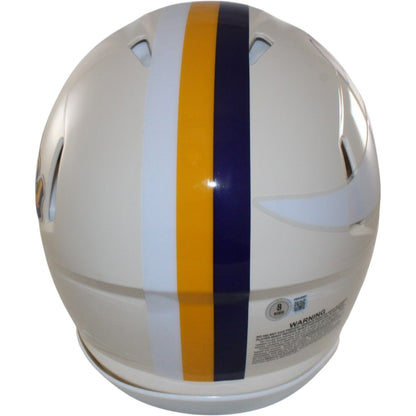 Justin Jefferson Minnesota Vikings Full Size Authentic Pro Retro Helmet