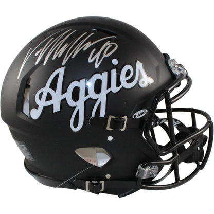Von Miller Signed Texas A&M Aggies Full Size Authentic Script Helmet