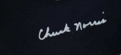 Chuck Norris Signed Black Pigalle Cowboy Hat