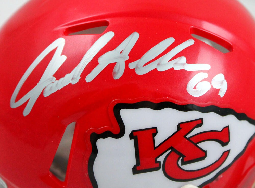Jared Allen Autographed Kansas City Chiefs Speed Mini Helmet