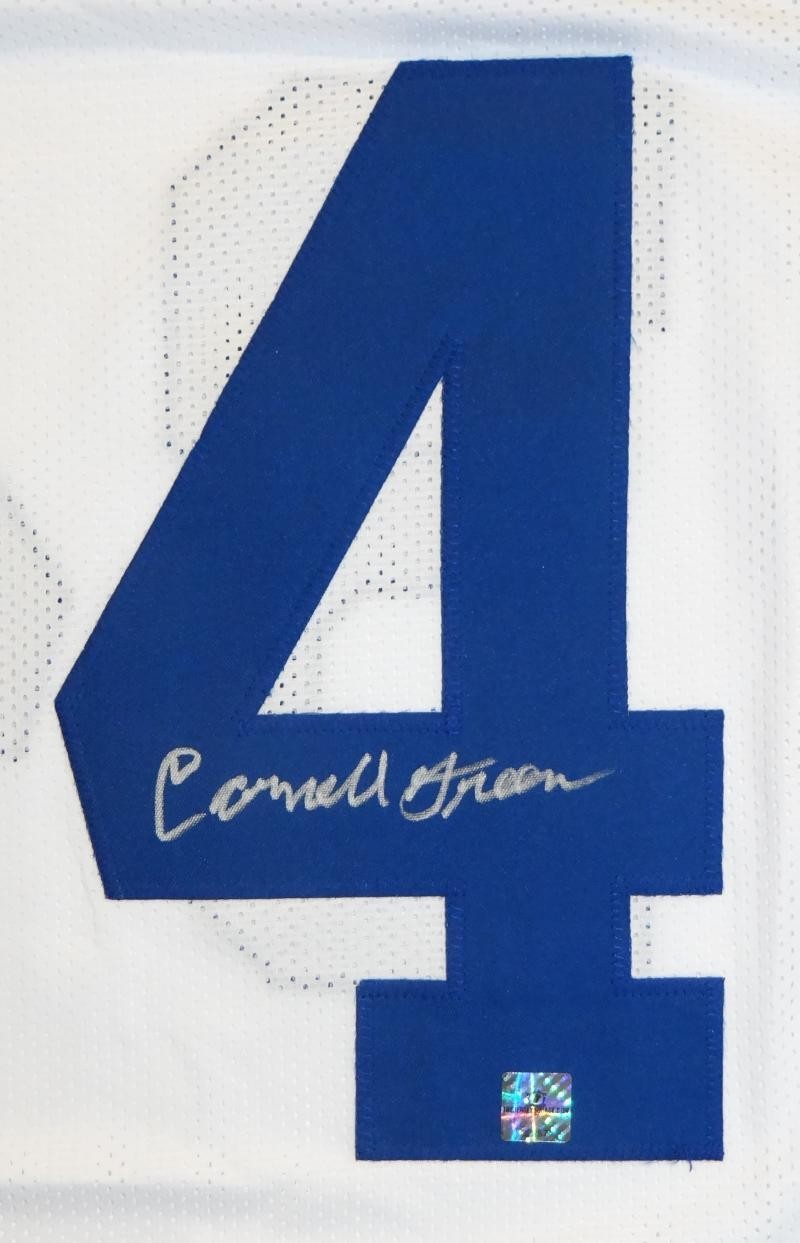 Cornell Green Signed Dallas Cowboys Custom White Football Jersey