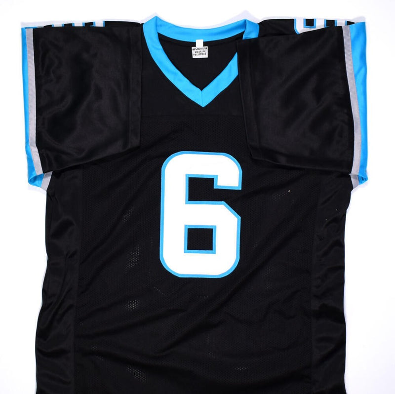 Baker Mayfield Autographed Carolina Panthers Black Custom Jersey