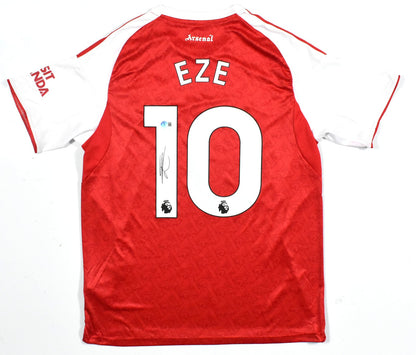 Eberechi Eze Autographed Arsenal Soccer Jersey
