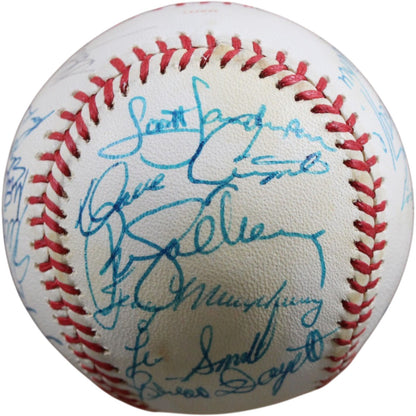 Ryne Sandberg & Dennis Eckersley 1986 Chicago Cubs Team Signed Baseball