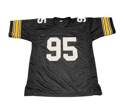 Greg Lloyd Signed Pittsburgh Steelers Custom Jersey