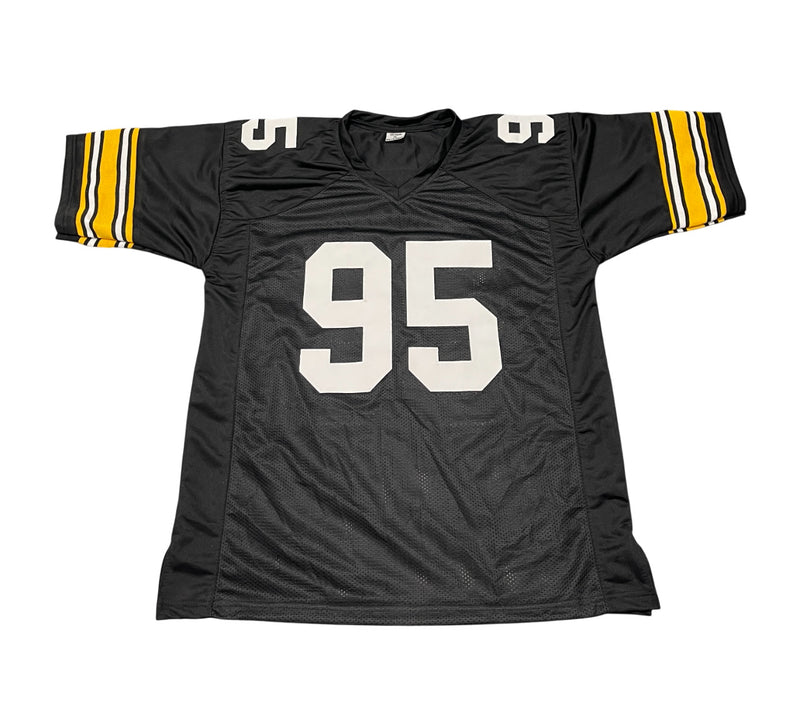 Greg Lloyd Signed Pittsburgh Steelers Custom Jersey